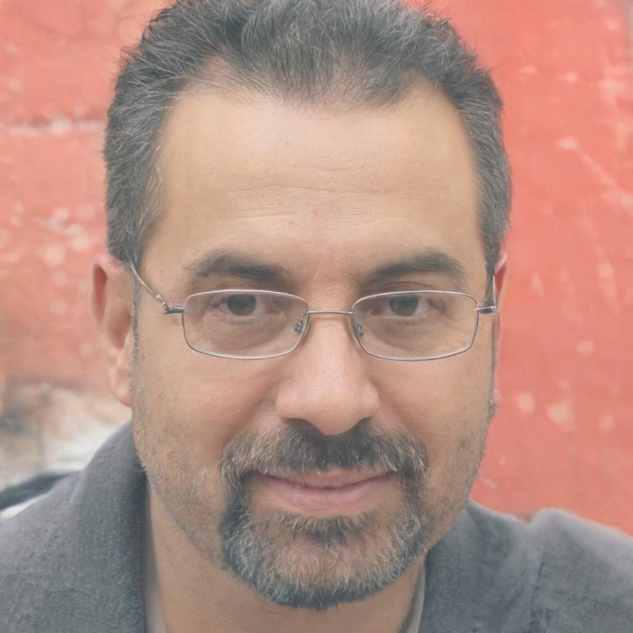 Portrait of Alastair Pemberton, watercolor artist focused on architectural illustrations